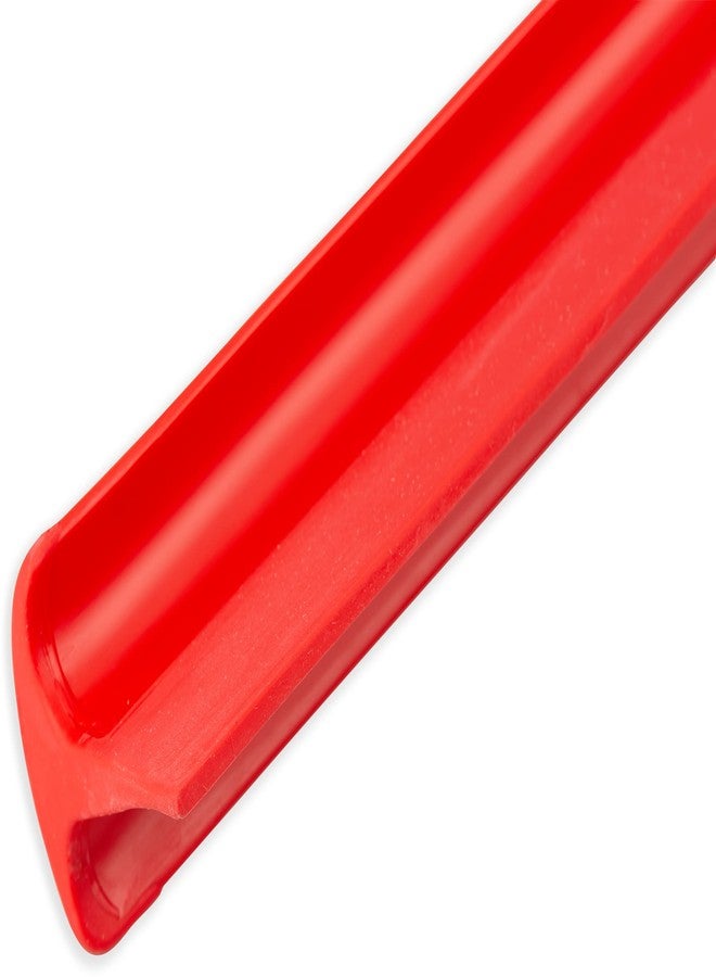 SPARTA 24" Floor Squeegee Replacement Head, Seamless Rubber with Rust-Free Plastic Frame for HACCP Compliance, Heavy-Duty Industrial Use, Thermoplastic Rubber, 24 Inches, Red - Image 4